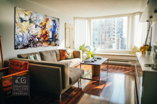 Maya Eventov Chromatic Heat 48x72 Room View 4873