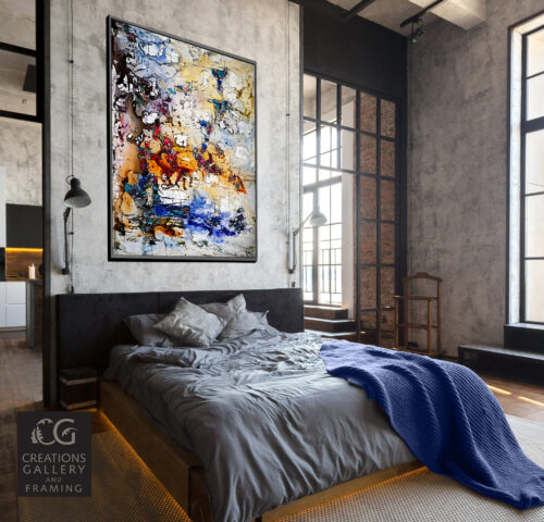 Maya Eventov Chromatic Heat 72x48 Room View 6281