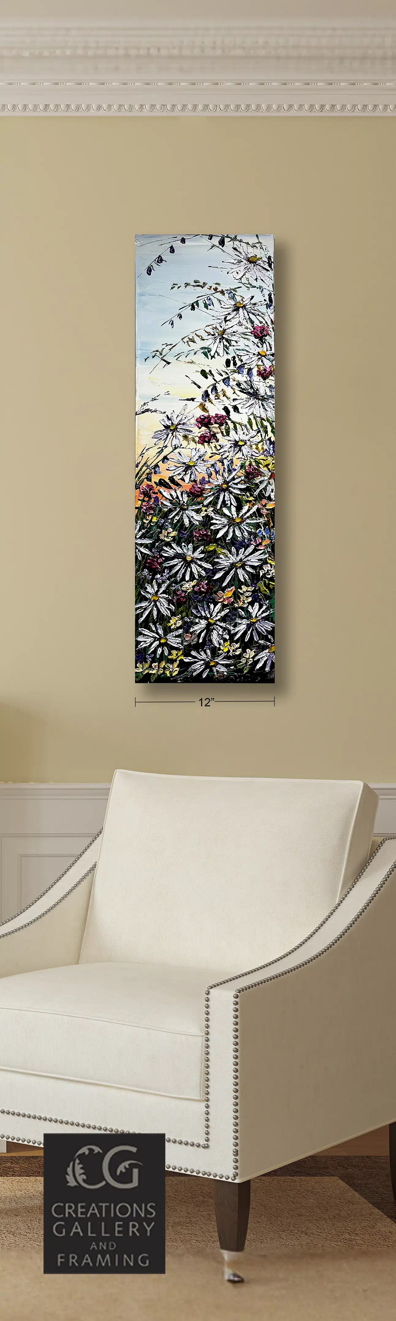Maya Eventov Floral Fields Blooming 40x12 Room View 9392