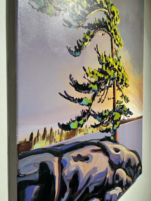 Jerzy Werbel The Gentlest Sound 48x36 Detail View 1