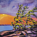 Jerzy Werbel The Sky's Gift of Sprit 36x48