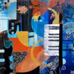 Audrey Bazinet Lost Between the Notes 30x40