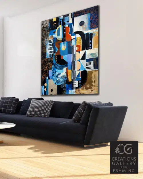 Audrey Bazinet Rhythm 60×48 Room View 0218