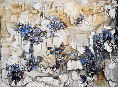 Maya Eventov Vaulted Sky Fragments 36x48