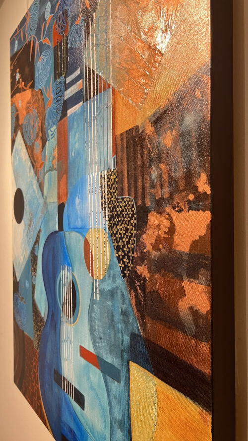 Audrey Bazinet Harmonium 40x30 Detail View 1