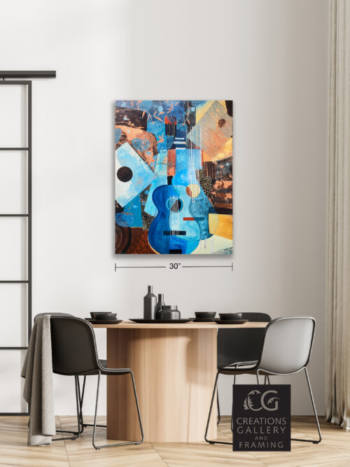 Audrey Bazinet Harmonium 40x30 Room View 3992