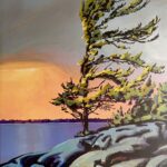 Jerzy Werbel Gentle Sunset 60x48