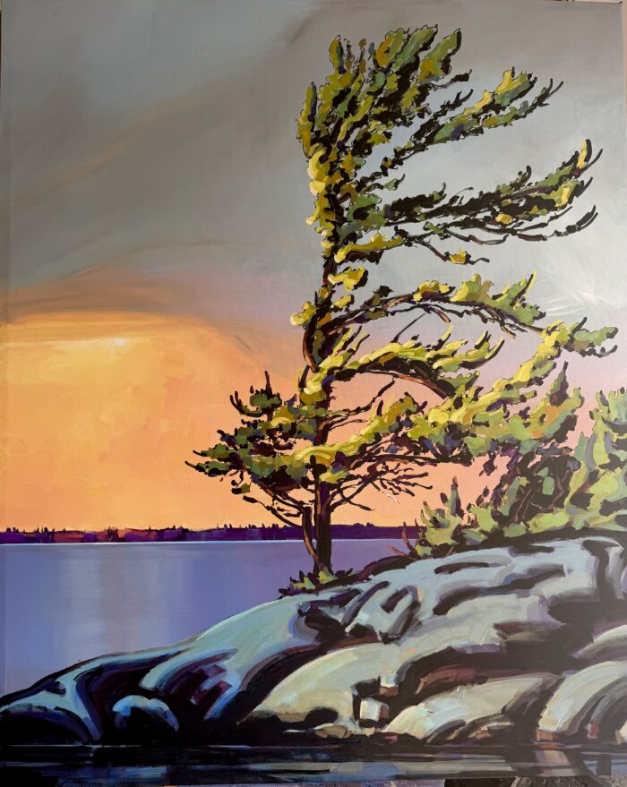 Jerzy Werbel Gentle Sunset 60x48