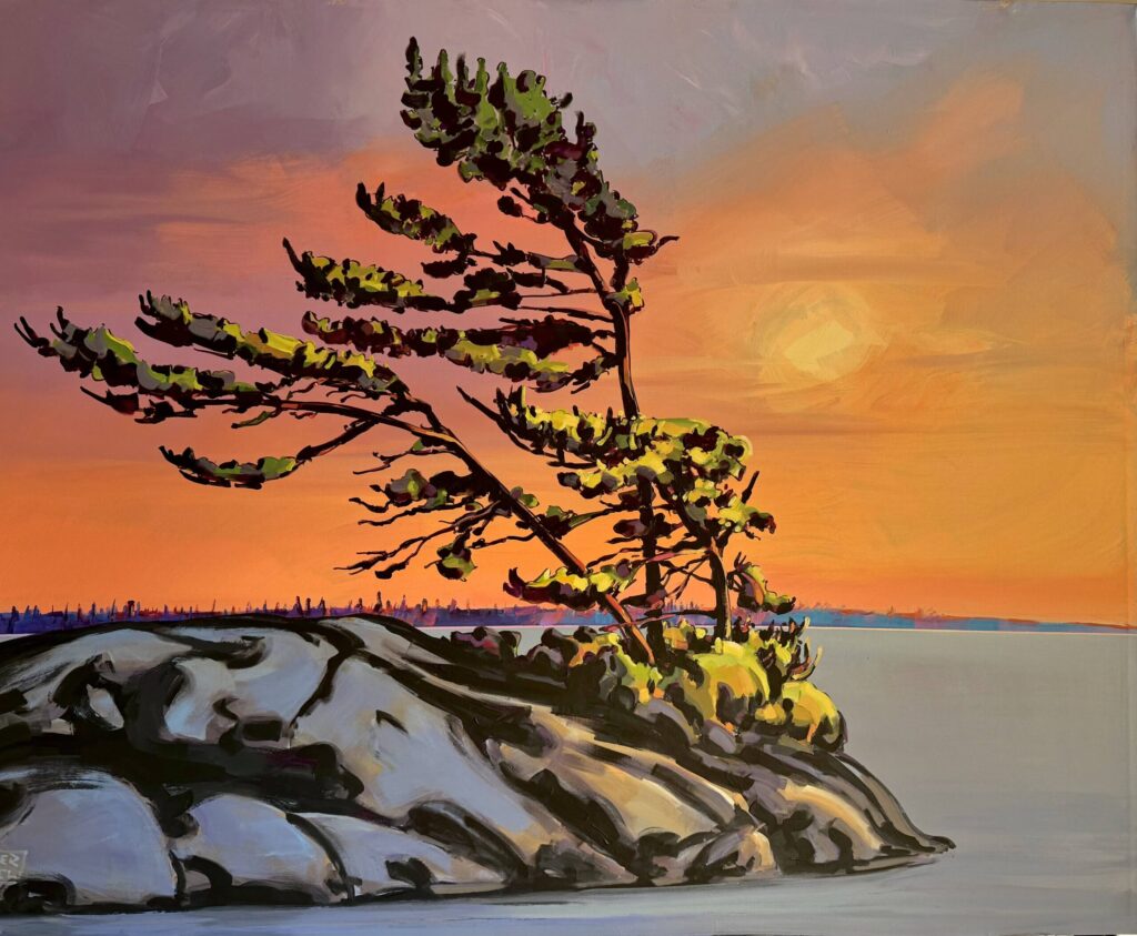 Jerzy Werbel Silence of the Wind 48×60