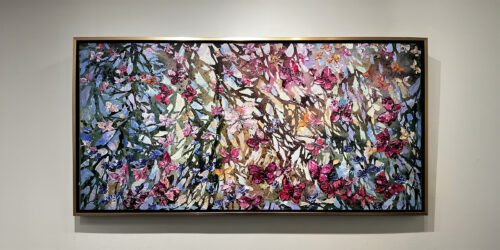 Maya Eventov Butterflies in Vivid Flight 30x60 Gallery Wall Framed