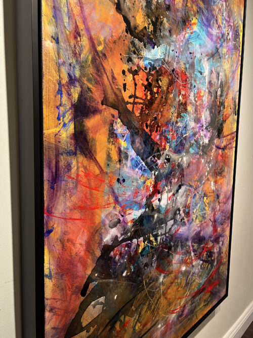 Patricia Gagic Wisdom Auditor 60x40 Detail View 3