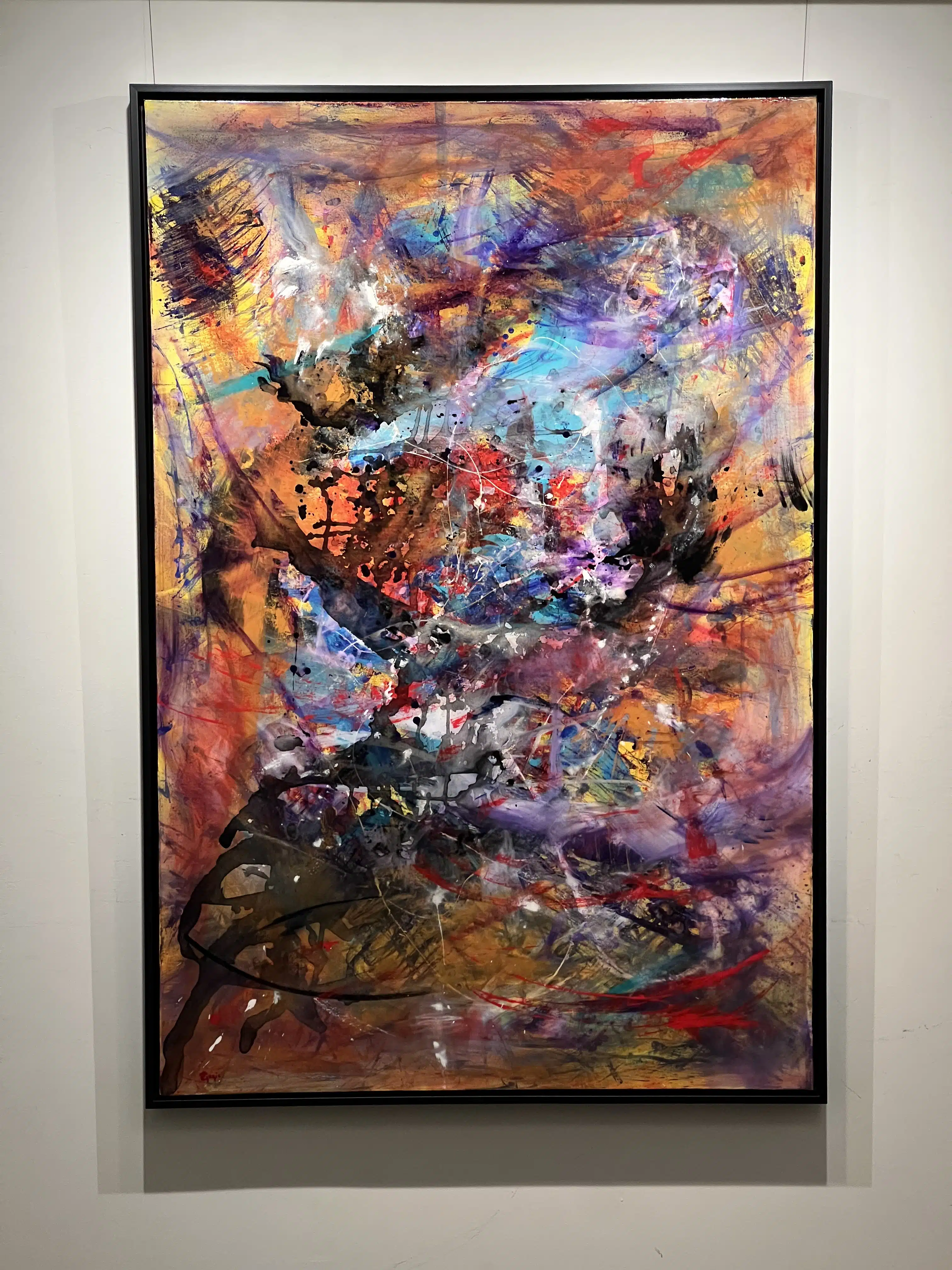 Patricia Gagic Wisdom Auditor 60x40 Gallery Wall View