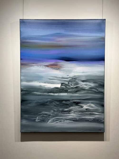 Phantom Realm by Patricia Gagic hanging in the gallery at Creations Art Gallery, Ancaster