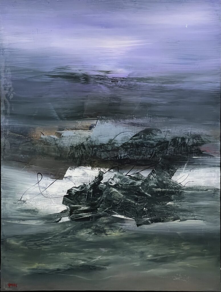 Patricia Gagic Sincerely 1 What We Carry Contemplating The Next Journey 40×30